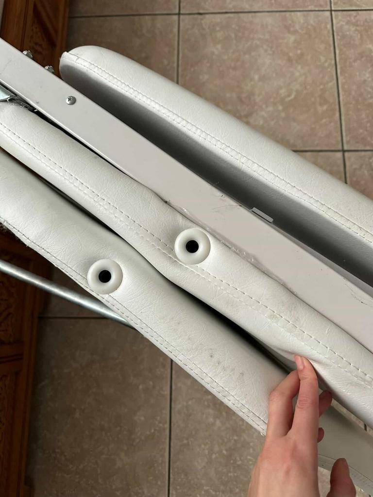 Massage bed, Ophalen, Gebruikt