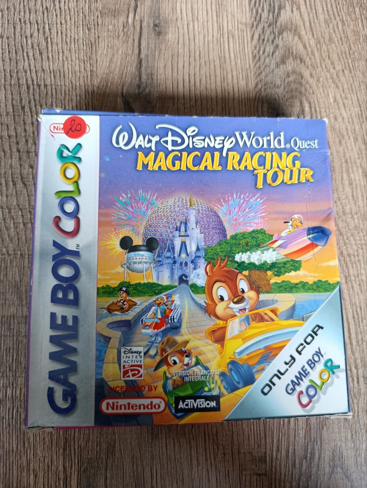 Jeu GameBoy color magical racing avec livret, Ophalen