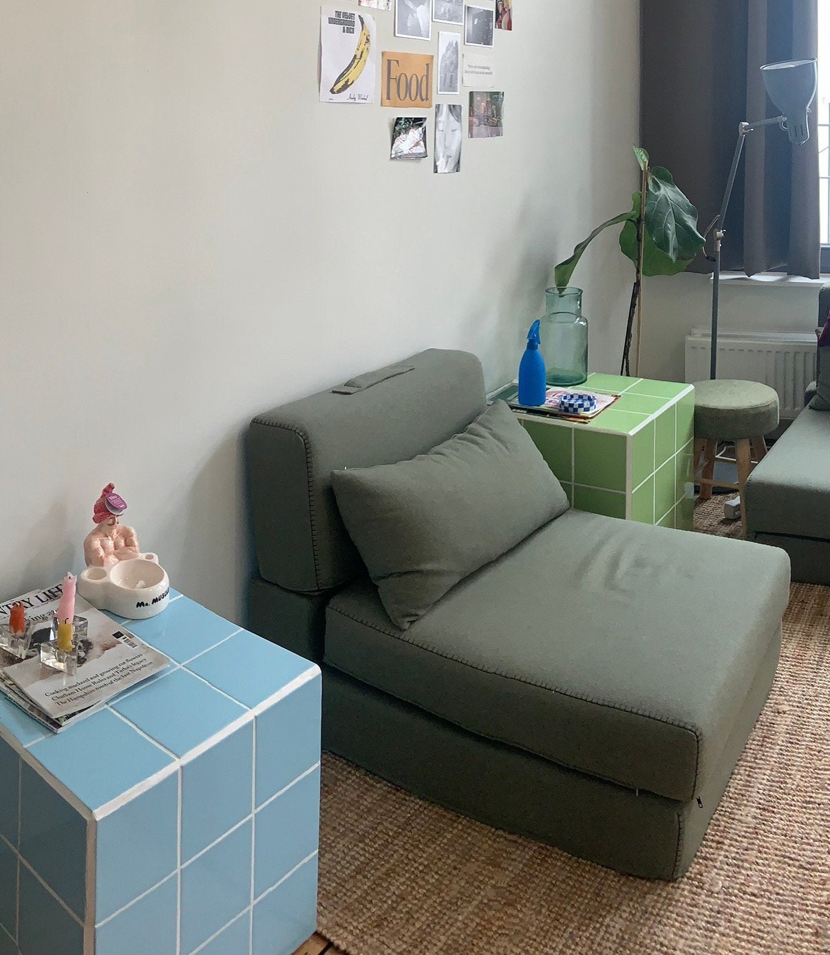 Plooibare sofa, Ophalen, Zo goed als nieuw