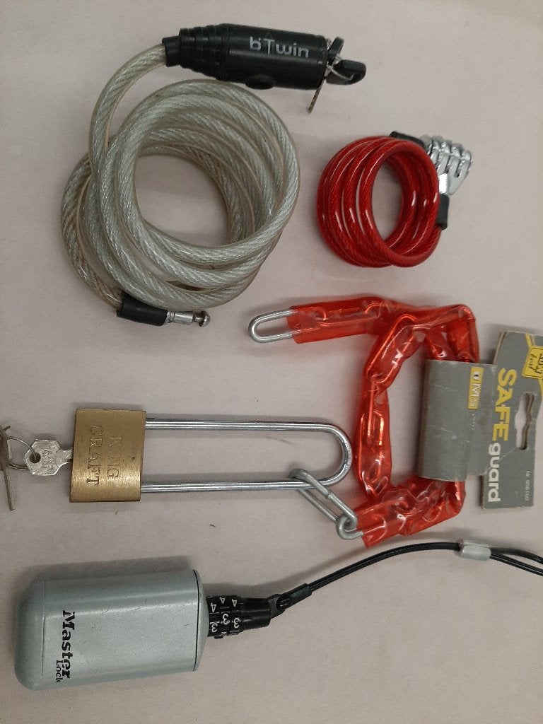 Kit de serrures (vélo, etc.), Enlèvement, Comme neuf