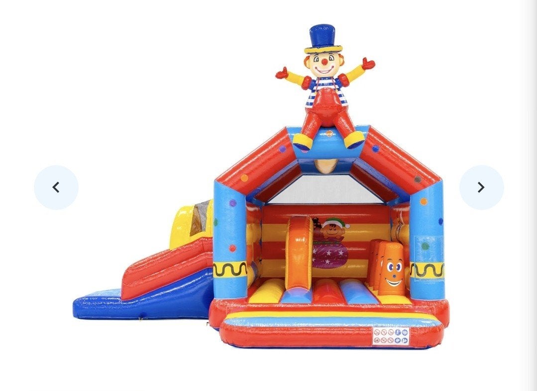 springkasteel tekoop, Ophalen, Zo goed als nieuw