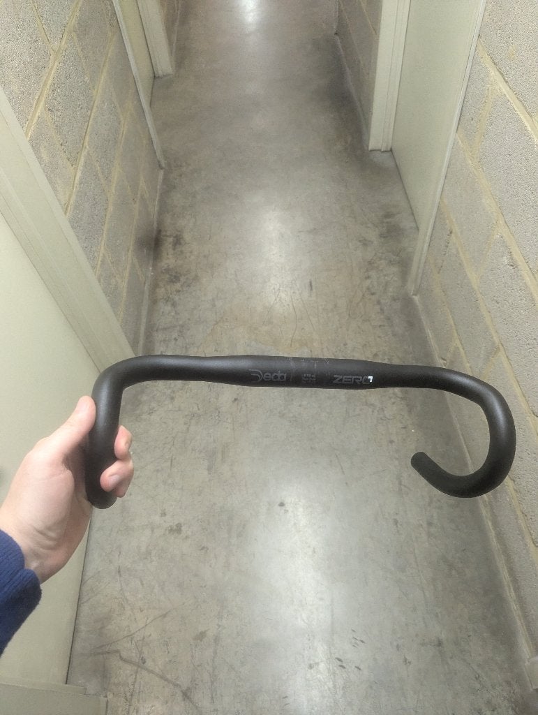 Racefiets sturen DEDA & Triban 40/40/42 cm, Fietsen en Brommers, Fietsonderdelen, Ophalen, Stuur, Zo goed als nieuw, Aluminium