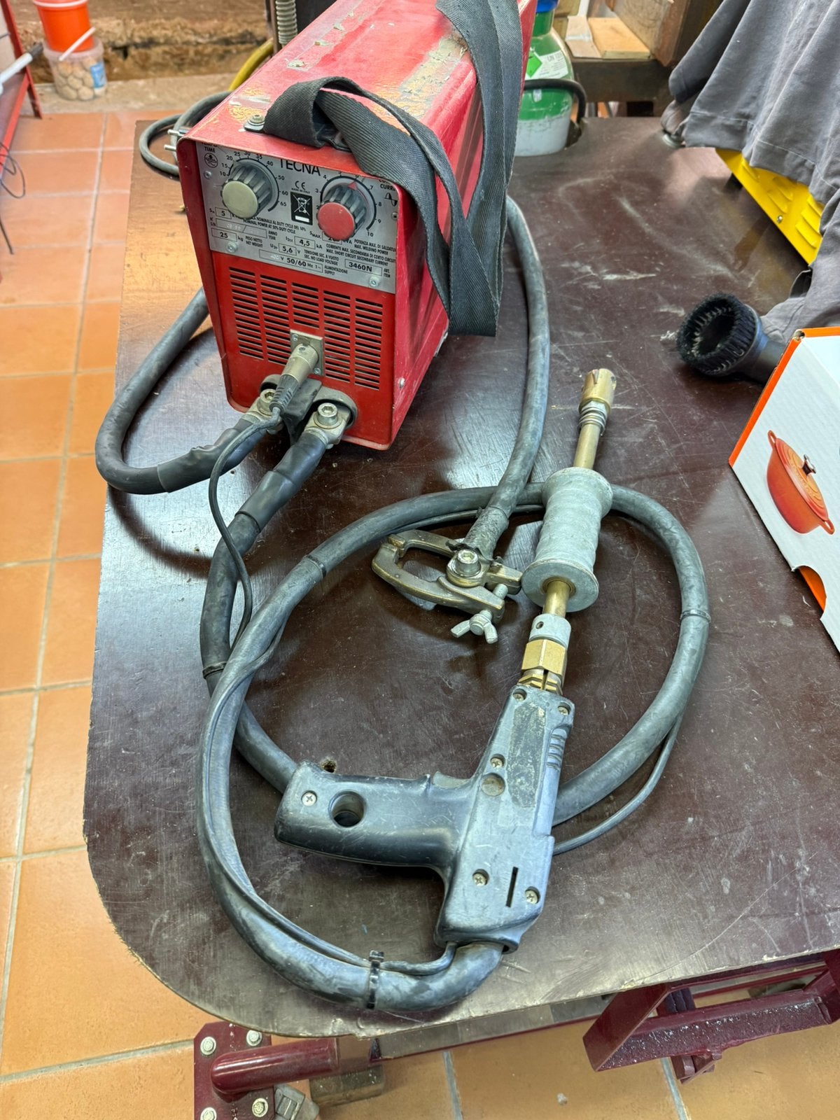 Multispot carrosserie Tecna, Doe-het-zelf en Bouw, Gereedschap | Lasapparaten, Ophalen of Verzenden, Gebruikt