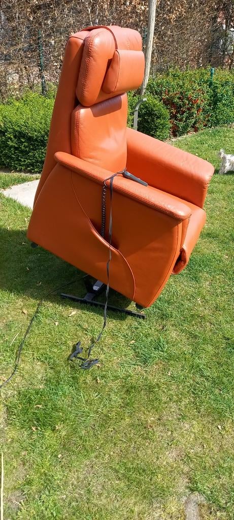 Elektrische  zetel  ( relaxzetel ), Ophalen, Leer