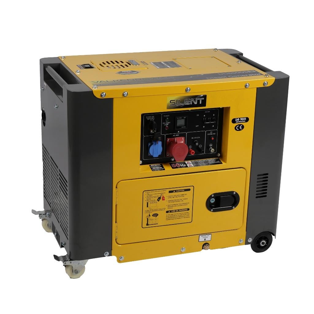 generator nieuw Valkenpower 6500, Dieselolie, Geluidgedempt, Nieuw, Ophalen of Verzenden