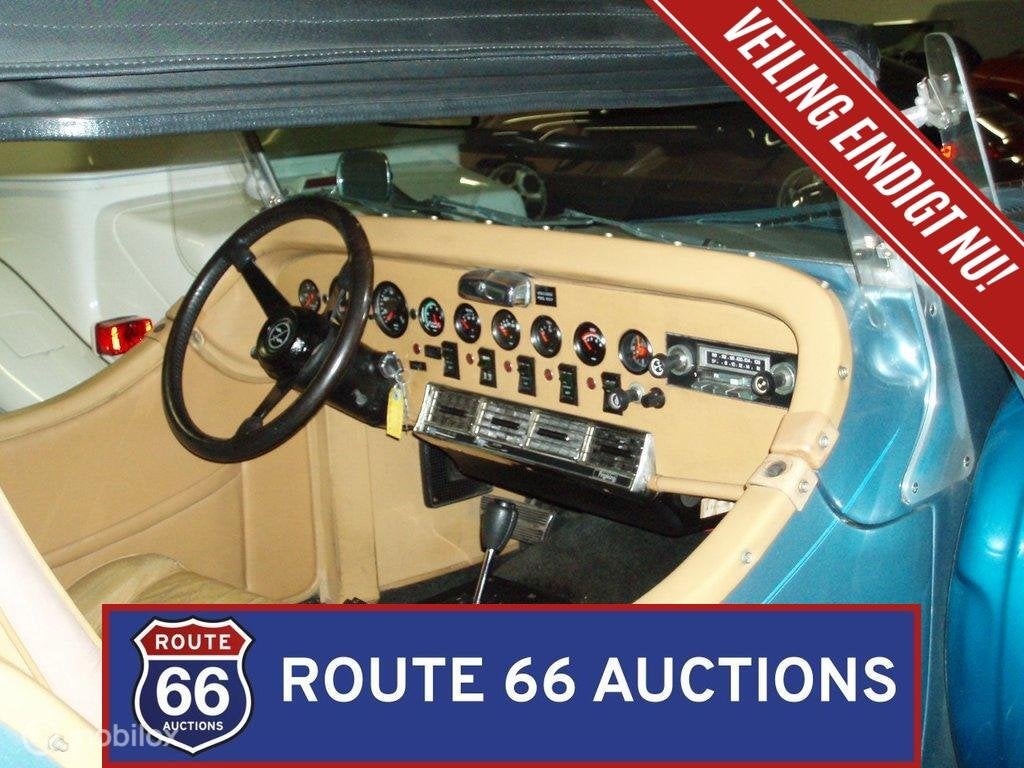 Excalibur Phaeton Series III | 1977 | Route 66 Auctions, Overige merken, Zwart, Bedrijf, Handgeschakeld