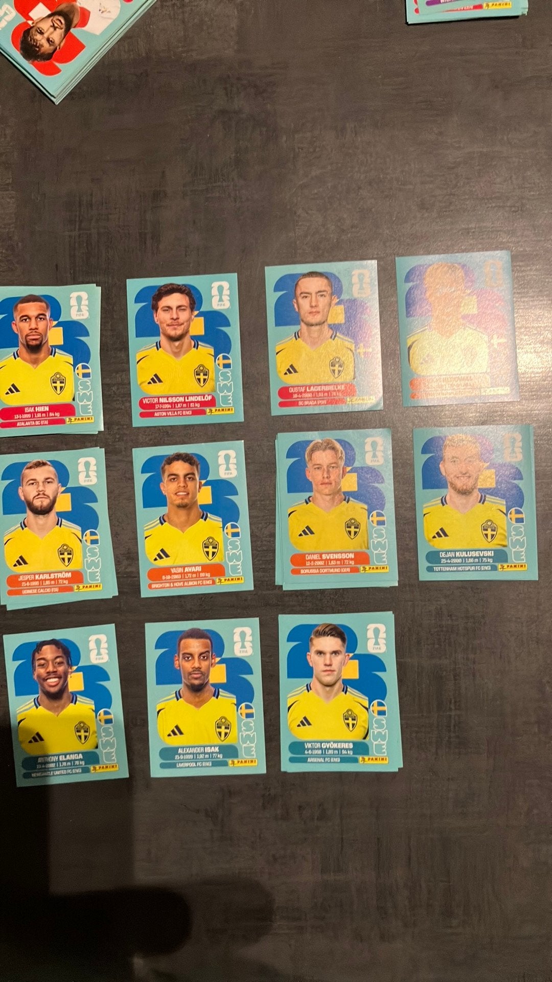 Panini stickers World Cup 2026 Zweden, Ophalen of Verzenden, Nieuw