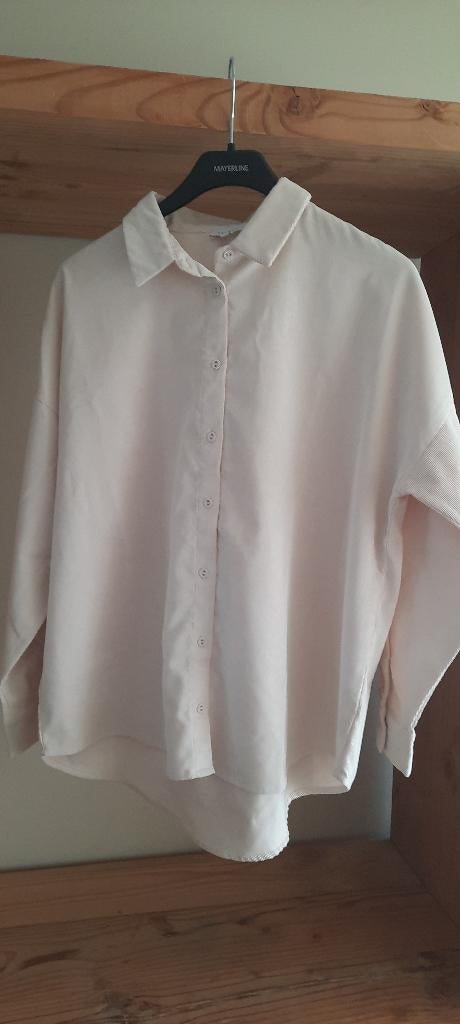 Mooie losse blouse bel&bo maat 40, Kleding | Dames, Blouses en Tunieken, Maat 38/40 (M), Beige, Bel & Bo, Ophalen of Verzenden