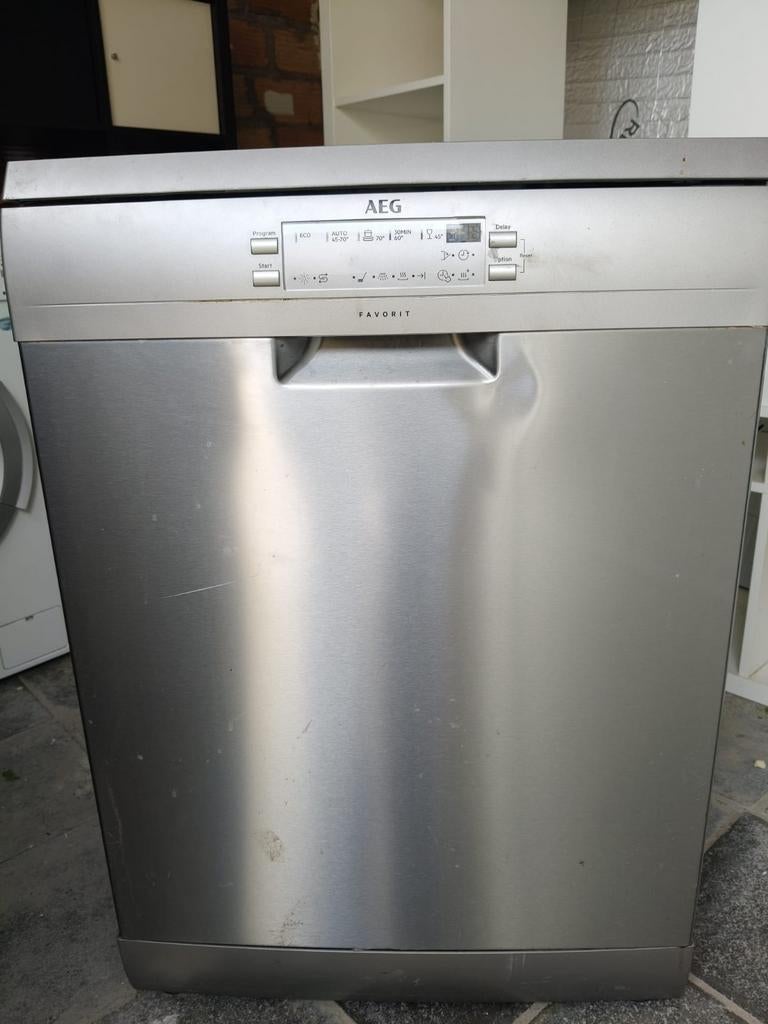 Vrijstaande AEG vaatwas FFB53600ZM, Enlèvement, Autoportant