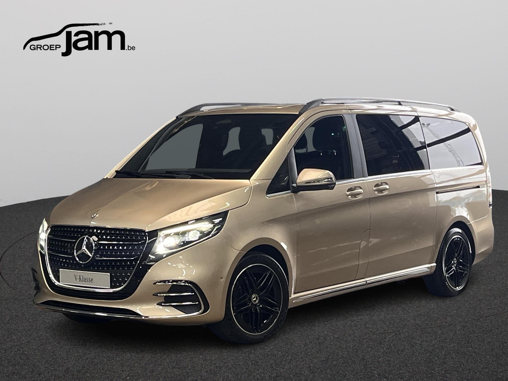 Mercedes-Benz V-Klasse 300 d L2 9G-TRONIC AMG line, Automaat, 4 deurs, Gebruikt, Zwart