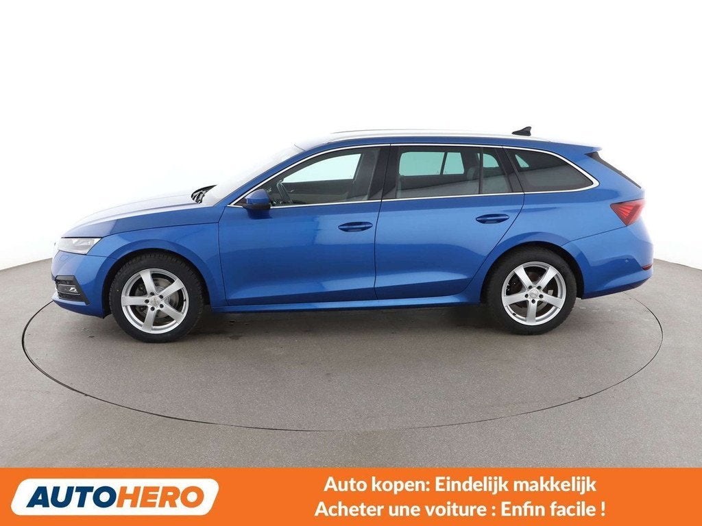 Skoda Octavia 1.5 TSI ACT e-TEC Style (bj 2021, automaat), Blauw, 5 deurs, 150 pk, https://public.car-pass.be/vhr/364189d3-b8b5-47c2-a8b9-5d5246ded125