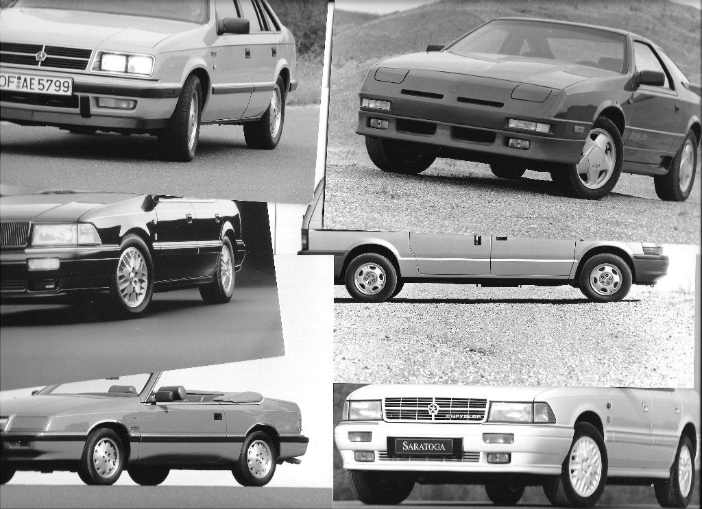 CHRYSLER 1989, photos de presse, Enlèvement ou Envoi, Comme neuf, Autres marques