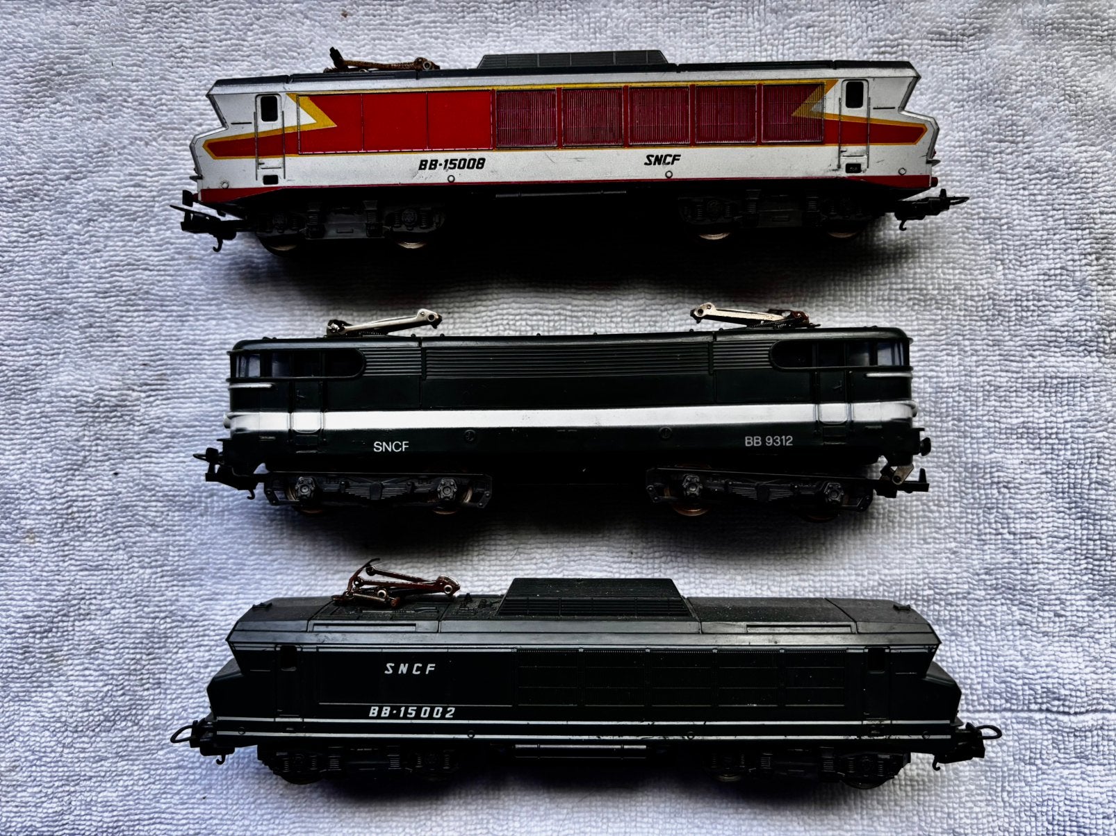 3 SNCF Lima HO-locomotieven in perfecte staat, Ophalen of Verzenden, Zo goed als nieuw, Lima