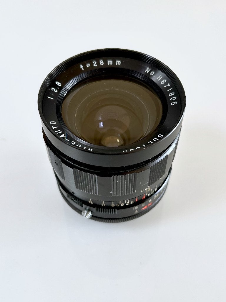 Soligor Auto wide 28 mm f/2,8 - M42, Enlèvement ou Envoi, Utilisé, Reflex miroir, Autres Marques