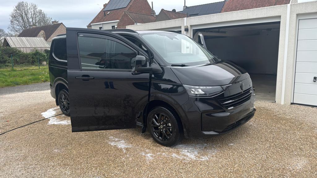 Vw transporter T7 dubbel cabine, Euro 6, Commande vocale, Noir, Diesel