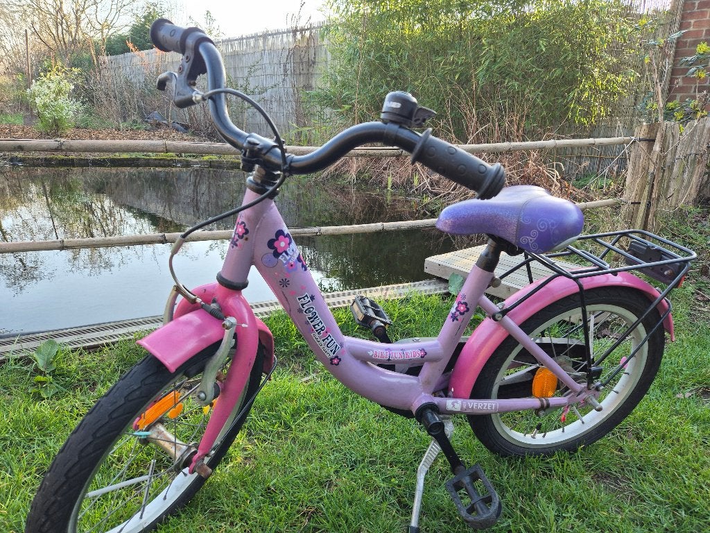 Meisjesfiets 16inch, Fietsen en Brommers, Ophalen, Terugtraprem