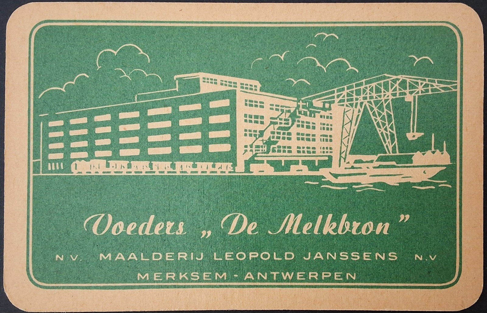 1 Speelkaart  Voeders De Melkbron, Ophalen of Verzenden