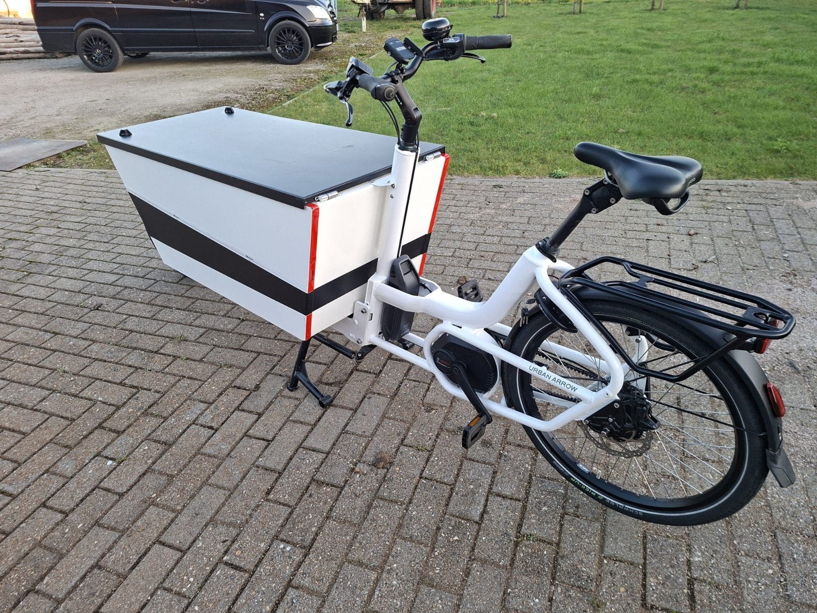 Urban Arrow Fletbed XL, Ophalen