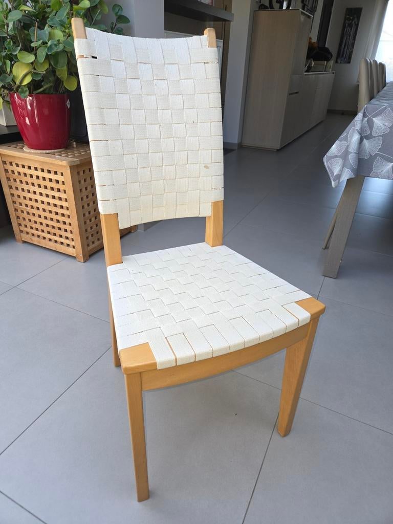 6 eetkamerstoelen, Ophalen, Hout