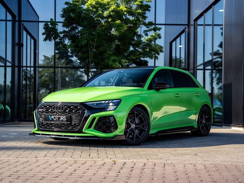Audi RS3 Quattro - Kyalami Green - RS Design Green - Pano -, Cuir, Achat, 5 portes, 5 cylindres