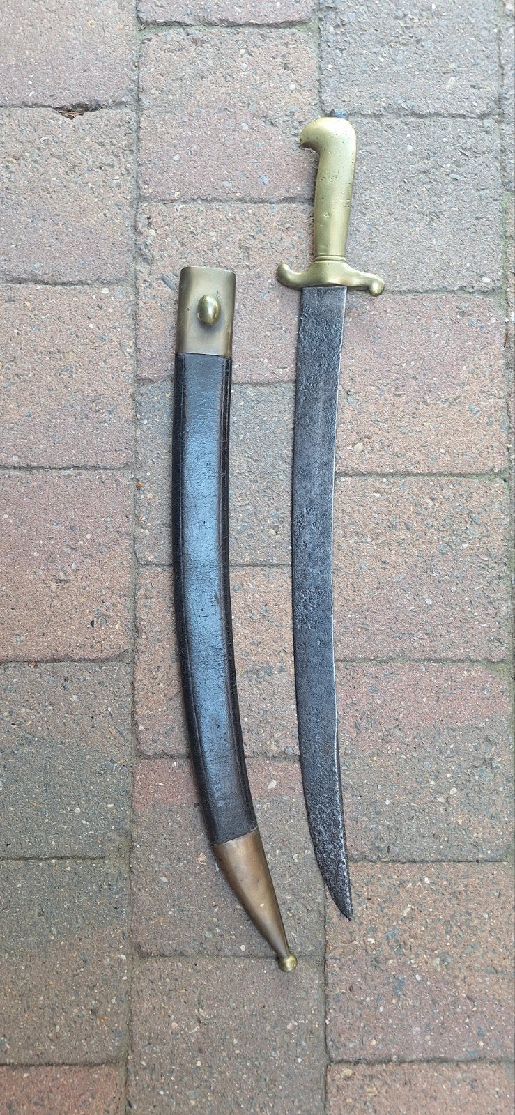 Glaive mle 1843, Enlèvement
