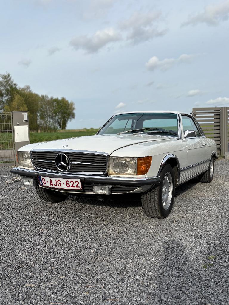 Mercedes 350 SLC- 1972- Voiture belge historique connu, Autos, Oldtimers & Ancêtres, Achat, Mercedes-Benz, Automatique, Particulier