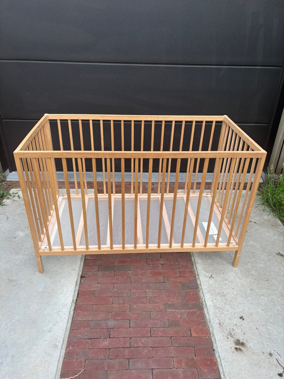 Ikea babybed SNIGLAR, Kinderen en Baby's, Babywiegjes en Ledikanten, Ophalen, Zo goed als nieuw