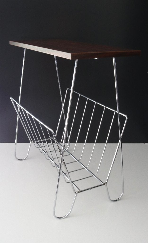 Vintage Magazine Holder - Sixties krantenbak, Krantenbak, Ophalen of Verzenden, Zo goed als nieuw, Vintage