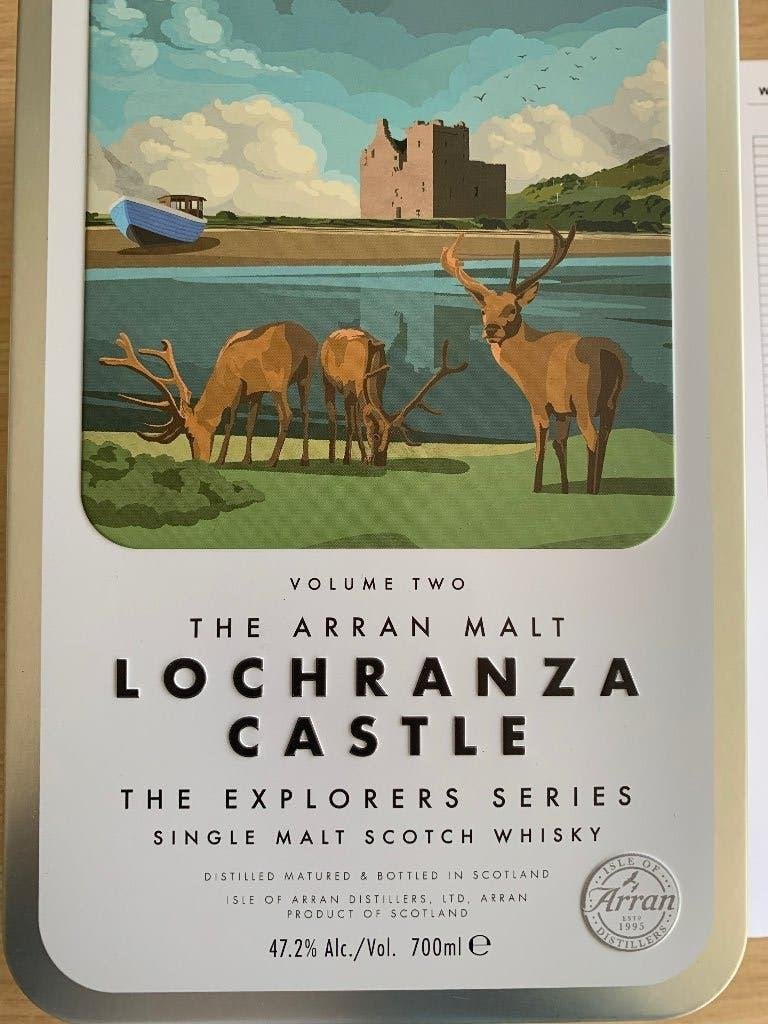 Whisky Arran Lochranza castle 21yrs Ltd, Ophalen, Nieuw, Vol