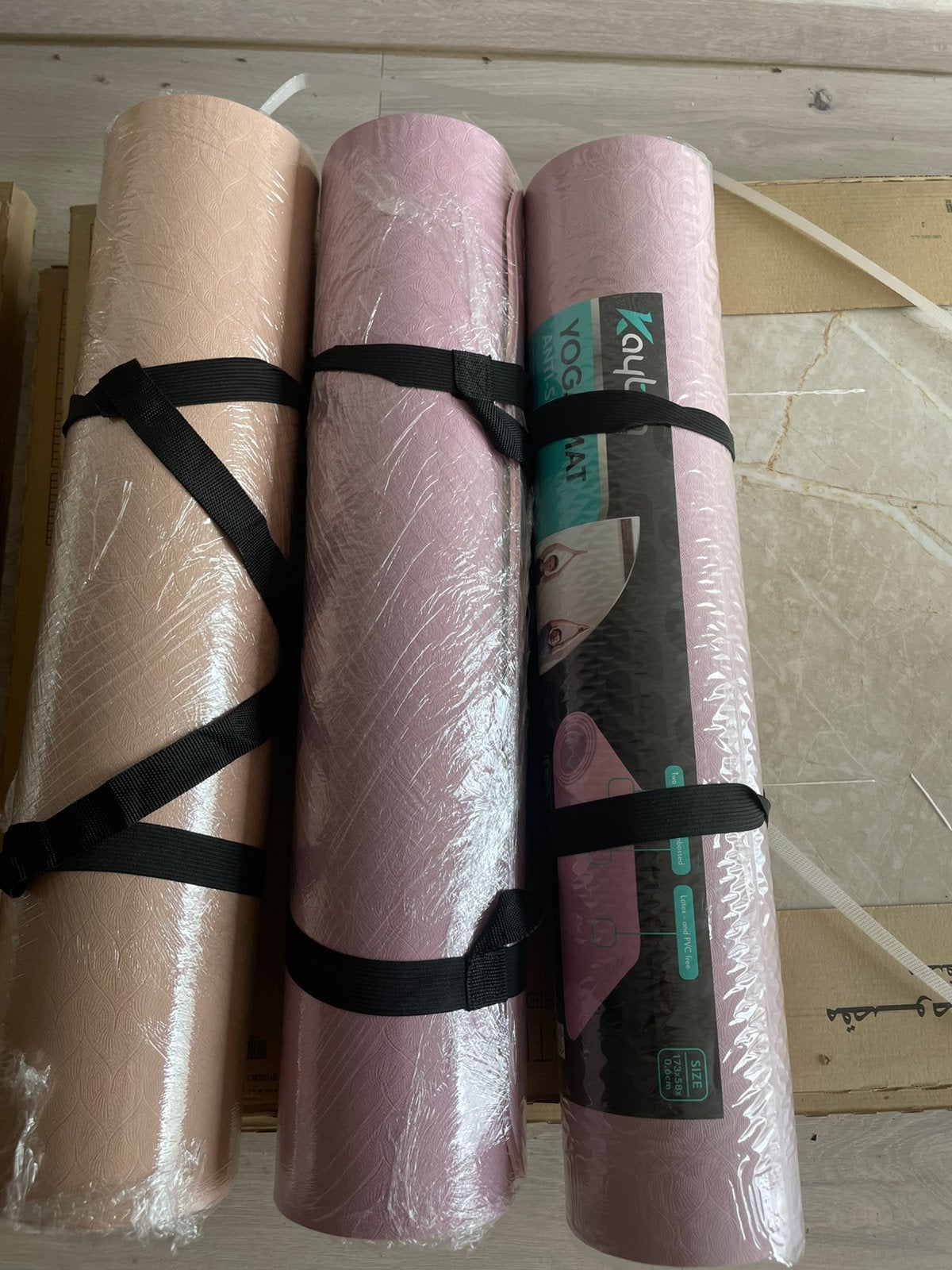 3 nieuwe yogamatten, Sport en Fitness, Ophalen, Nieuw, Yogamat