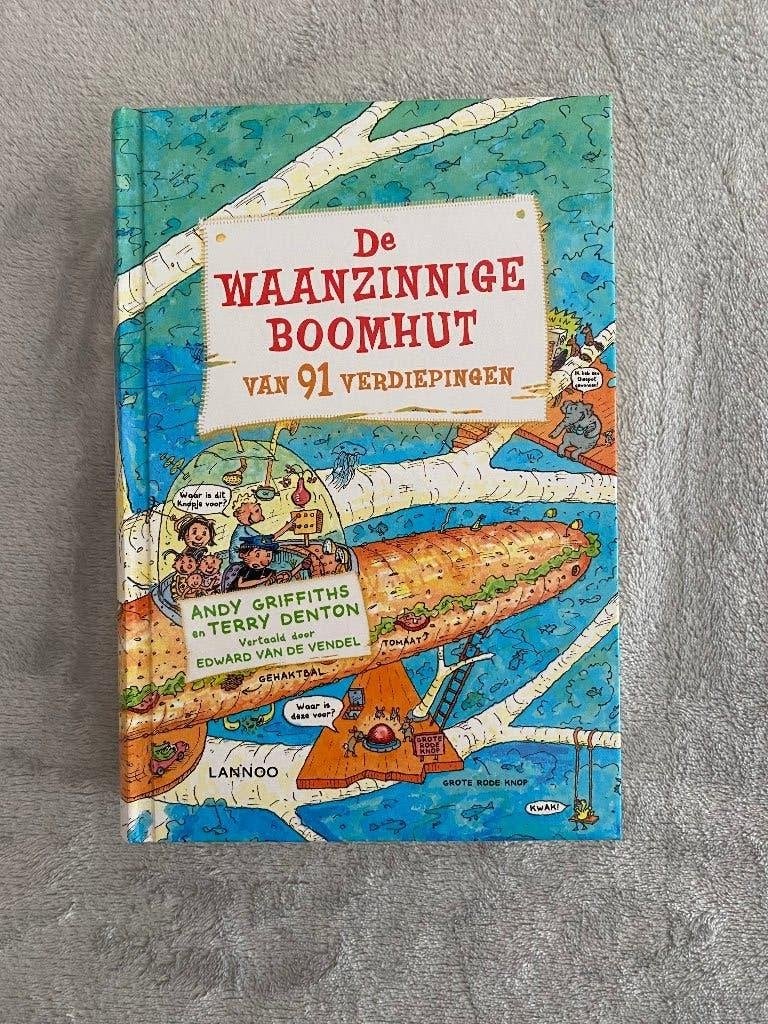 Boek De Waanzinnige Boomhut Van 91 Verdiepingen, Ophalen of Verzenden, Zo goed als nieuw, Andy Griffiths; Terry Denton, Fictie algemeen