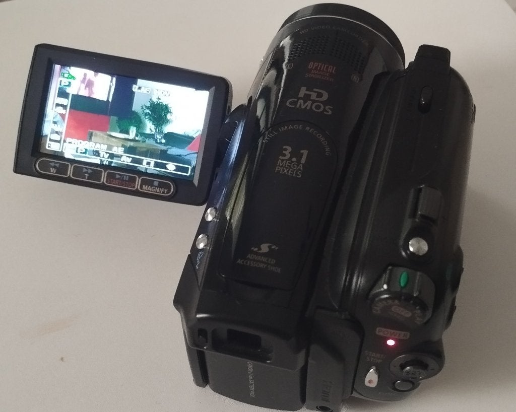 CANON LEGRIA HV40 MINIDV HD CAMCORDER, Audio, Tv en Foto, Canon, Ophalen of Verzenden, Zo goed als nieuw, 8 tot 20x