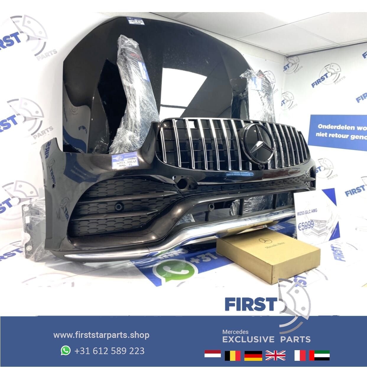 W253 C253 X253 FACELIFT GLC43 AMG VOORKOP ZWART WIT GRIJS OR, Utilisé, -, Avant, -