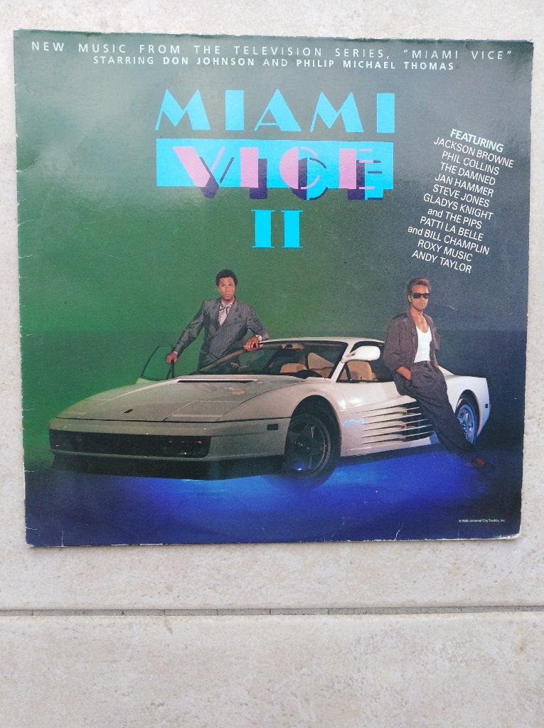 LP "MIAMI VICE II" (New Music from The Television Series), Fotohoes, Tv-soundtrack, Ophalen of Verzenden, LP
