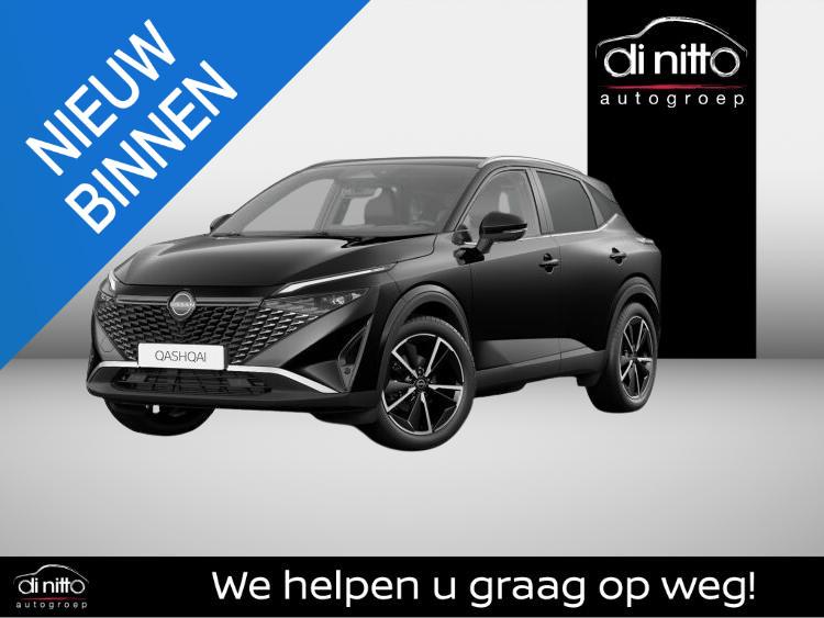 Nissan Qashqai Mild-Hybrid 140 ACENTA 2WD 5-deurs 6MT, Auto's, Voorwielaandrijving, Stof, Zwart, 4 cilinders