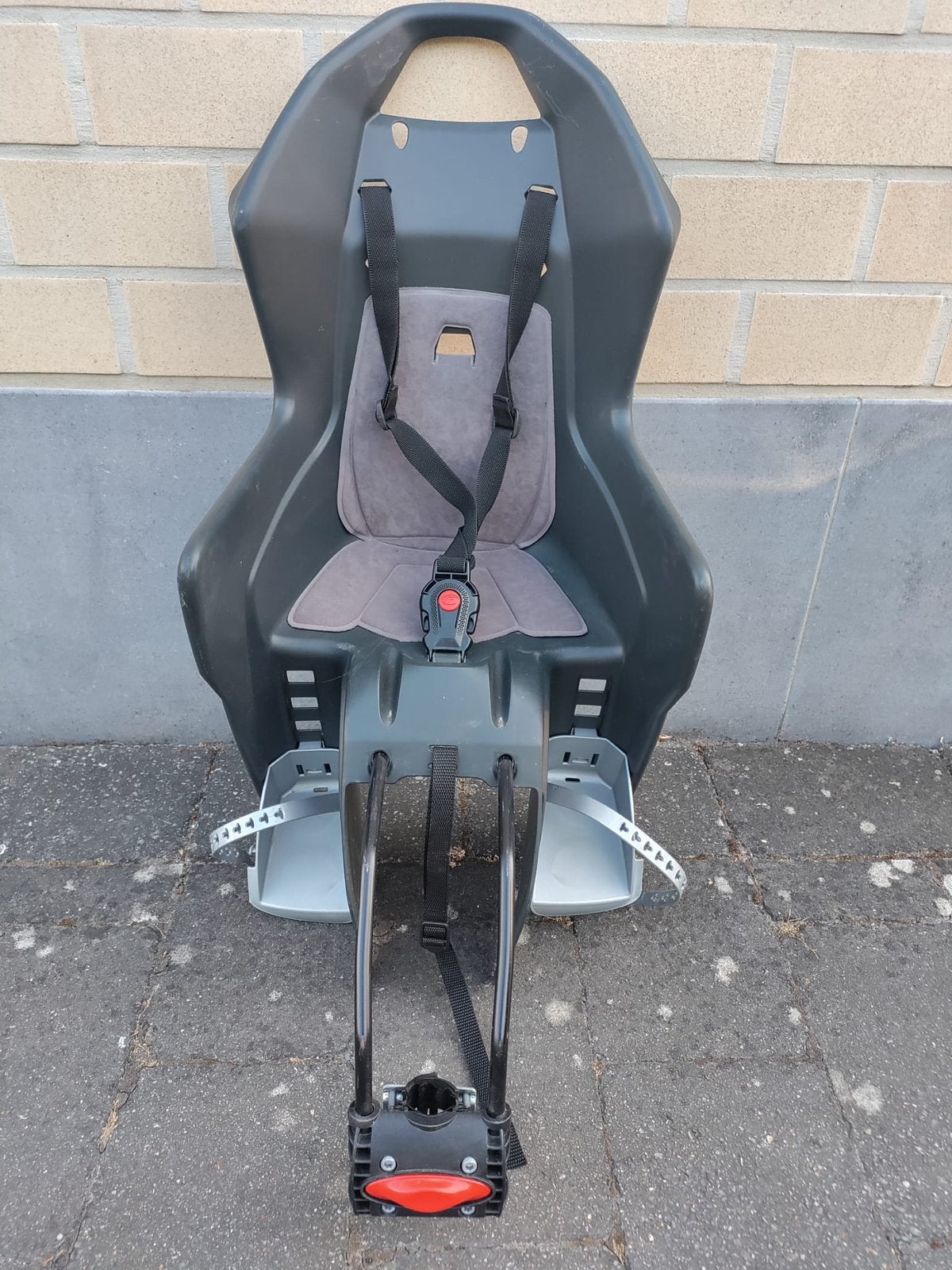 Fietsstoeltje Polisport - vastmaken aan frame, Ophalen, Achterzitje, 9 t/m 18 kg, Gebruikt