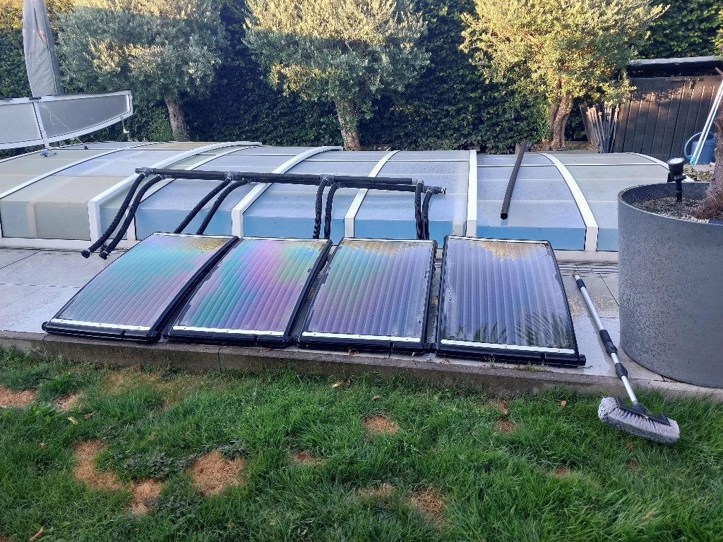 zonnecollectoren, Tuin en Terras, Ophalen, Zo goed als nieuw, Verwarming