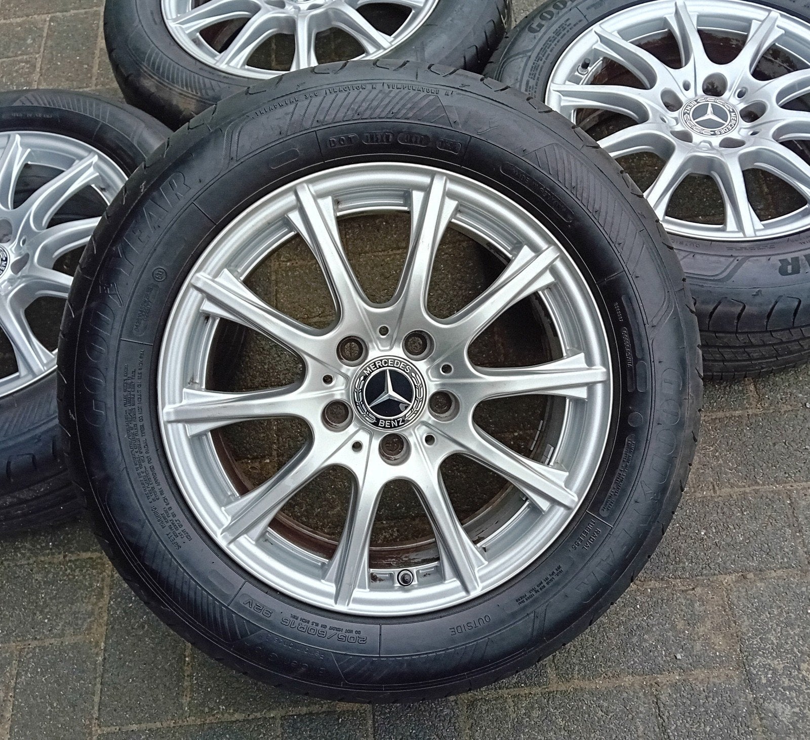 Zomerbanden velgen alu Mercedes C W205 16inch 5X112 6mm 🚖, Enlèvement, Neuf, Mercedes-Benz