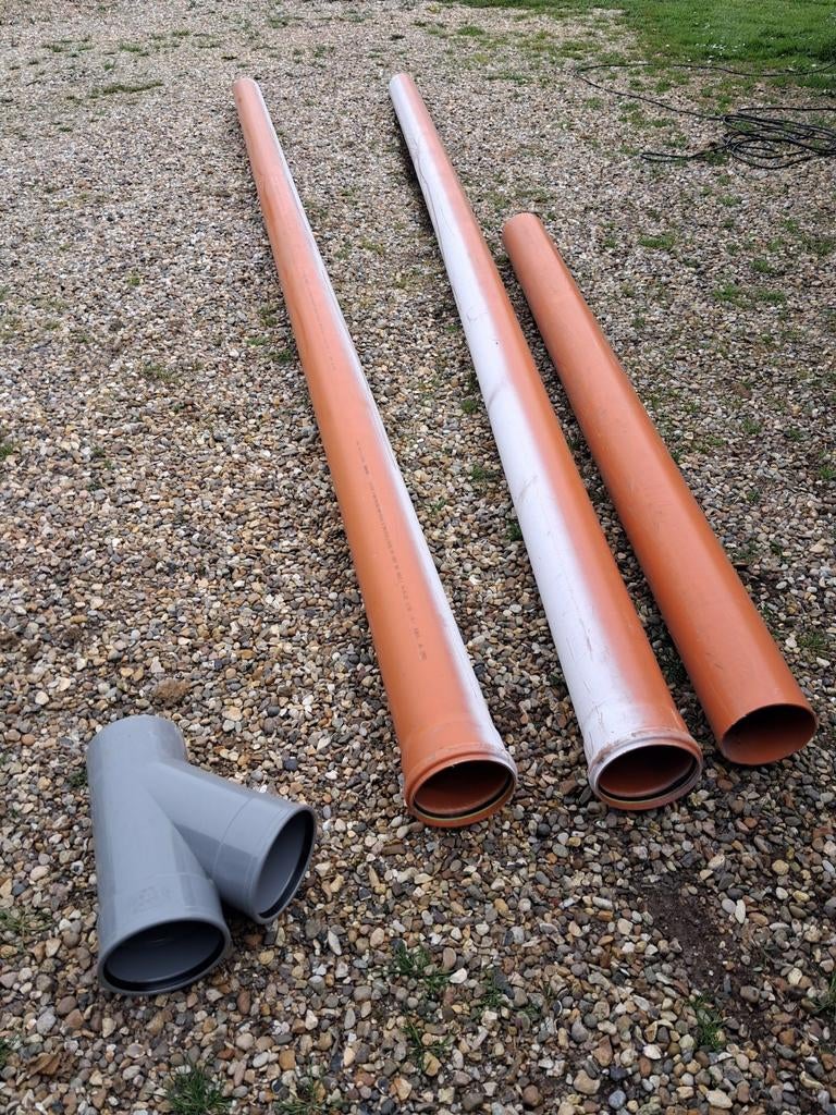 Rioolbuis ruim 12 meter 160 mm., Doe-het-zelf en Bouw, Ophalen