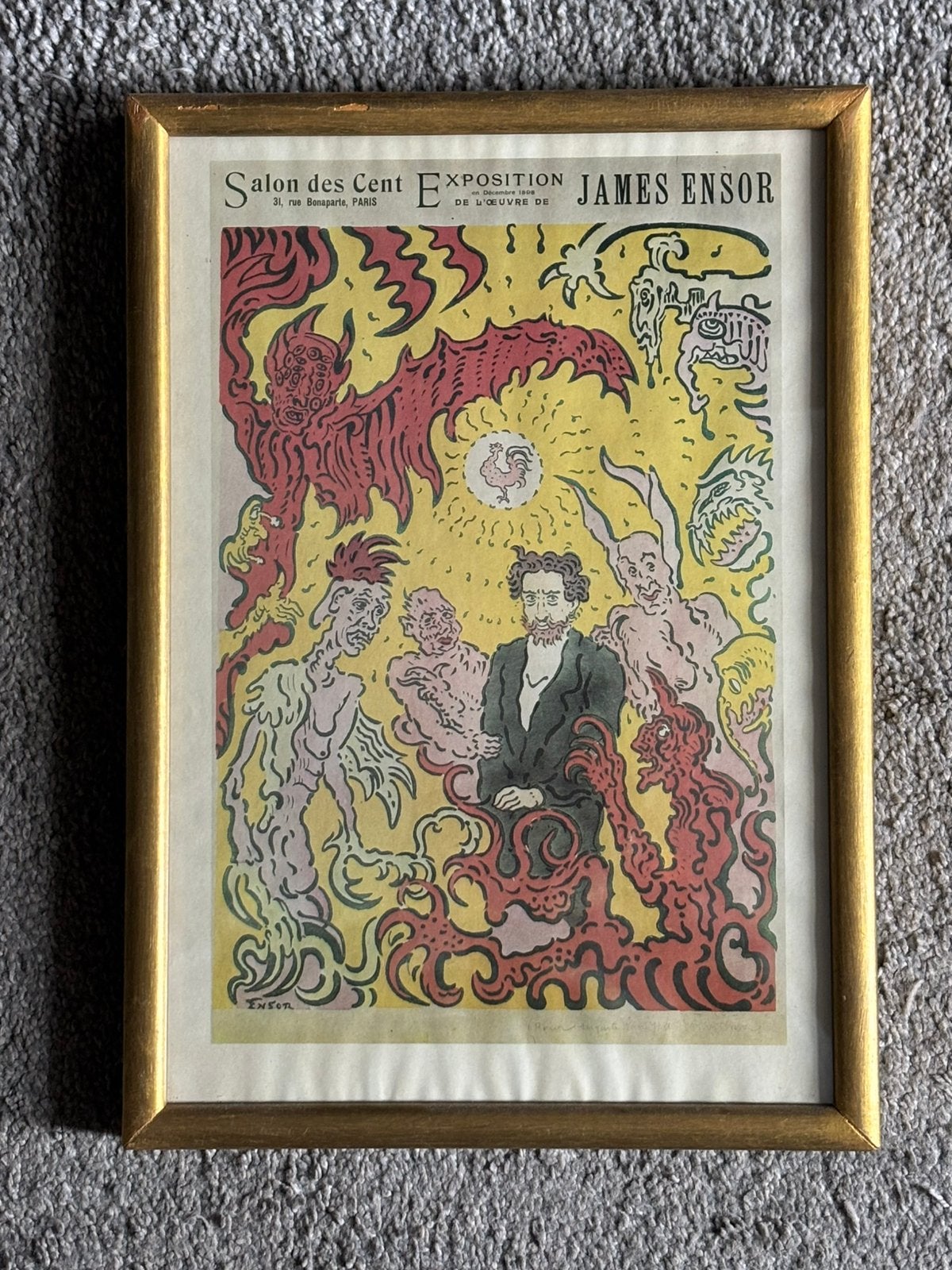 James Ensor Salon des cents, Antiquités & Art, Enlèvement