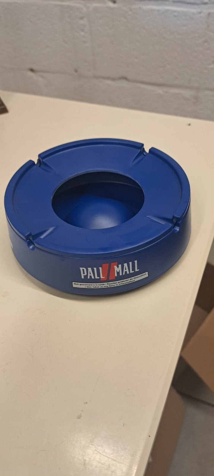 Deze blauwe Pall Mall asbak is een promotioneel verzamelobje, Ophalen of Verzenden, Nieuw