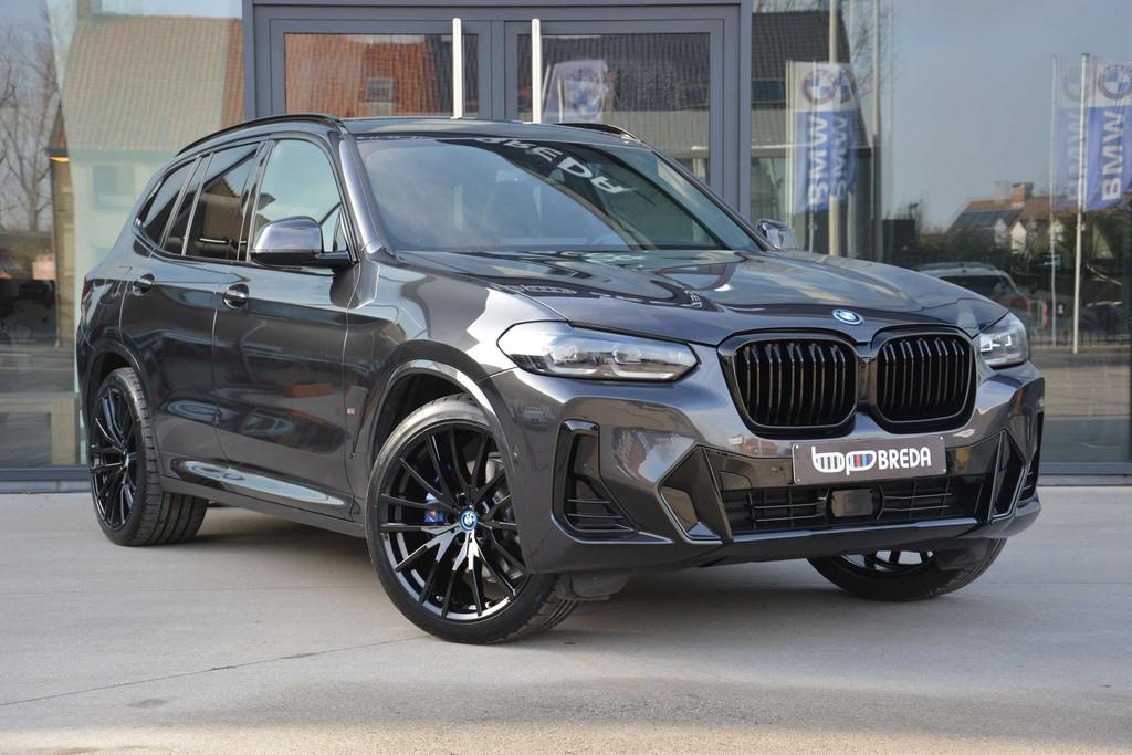 BMW X3 xDrive30e M-Sport Pro/M-seat/Pano/H&K/ACC/HUD/20", Autos, Cuir, Argent ou Gris, Achat, Entreprise