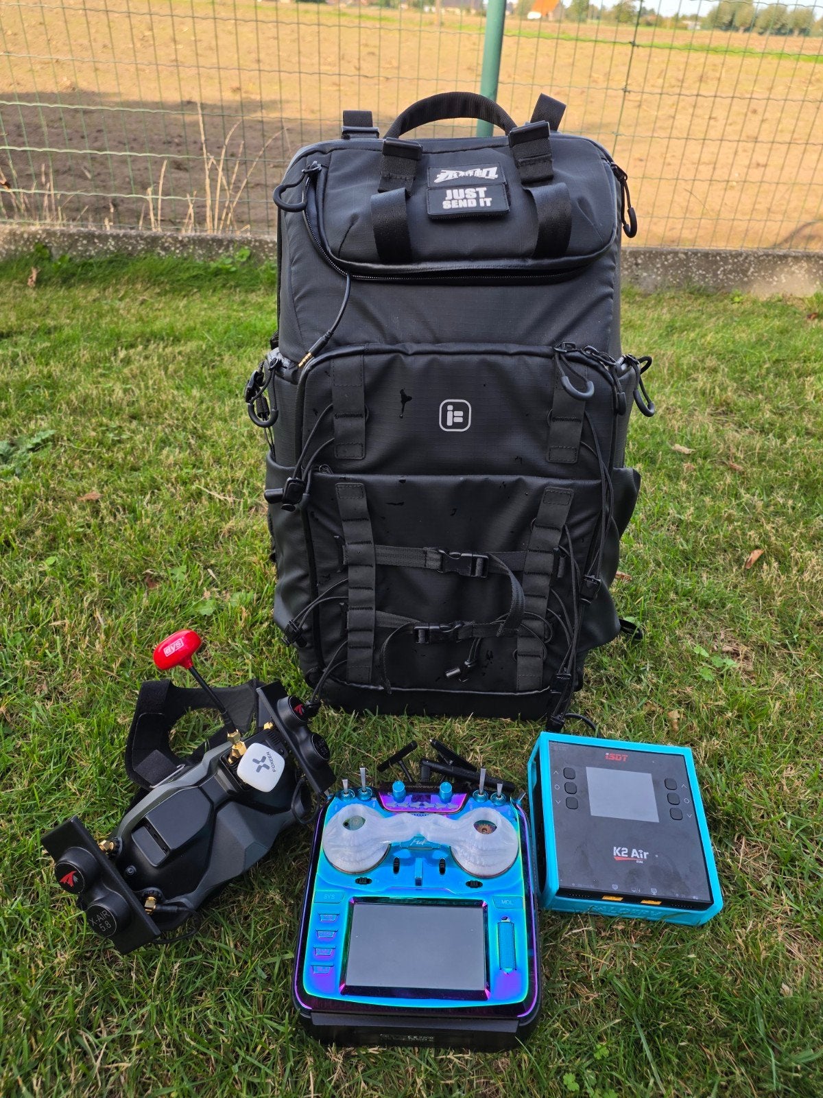 FPV Bundle – DJI Goggles V1 + RadioMaster TX16S + Backpack, Enlèvement, Utilisé, DJI