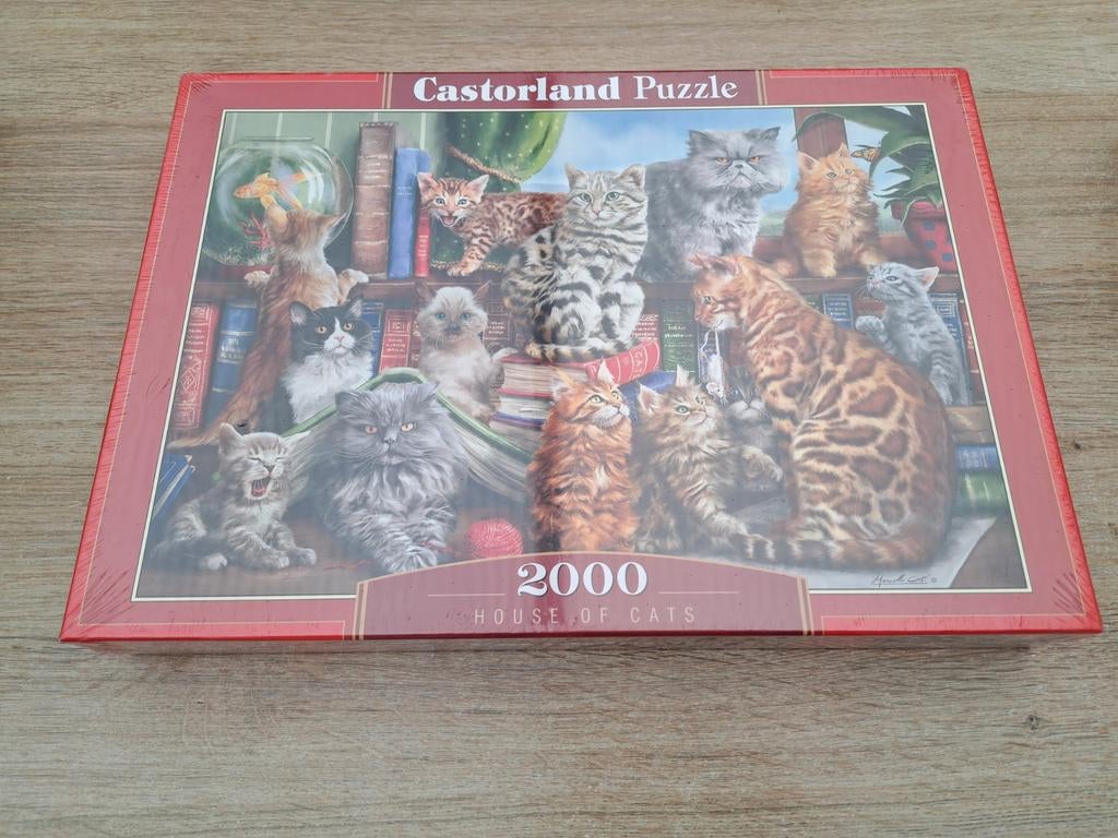 Castorland puzzel 2000 stukjes Katten, Ophalen