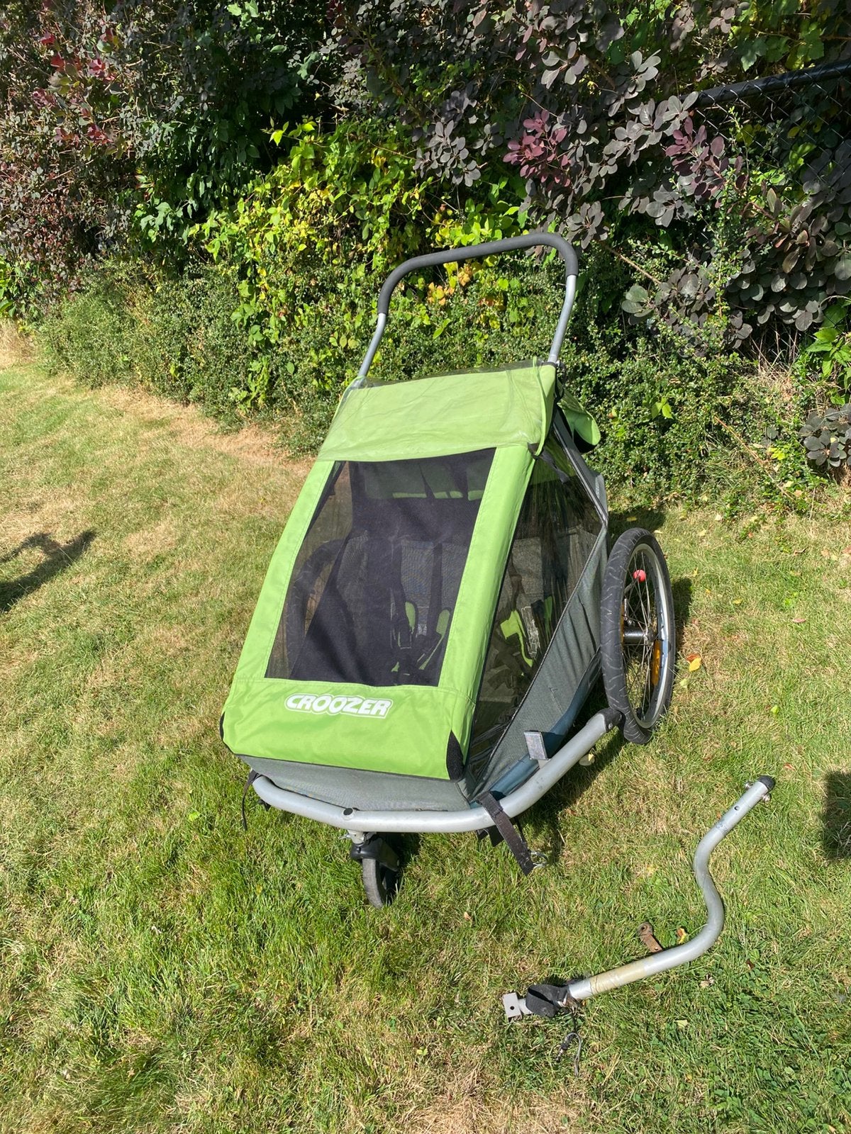 Croozer in goede staat, Fietsen en Brommers, Ophalen, Gebruikt, Kinderkar, Opvouwbaar