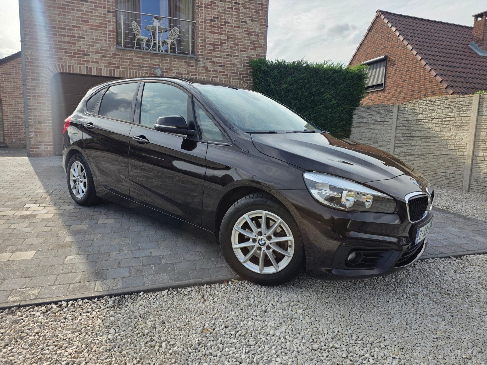 Bmw 216d active tourer 2️⃣0️⃣1️⃣5️⃣ prête à immatriculée, Autos, BMW, Achat, Entreprise, Noir, 5 portes