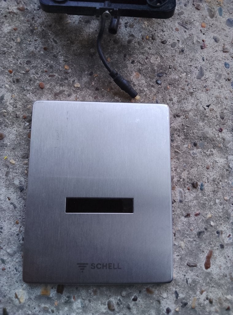 Infrarood Schell Edition E urinoir spoeler . Compleet,11stk, Enlèvement, Neuf, Inox, Toilettes