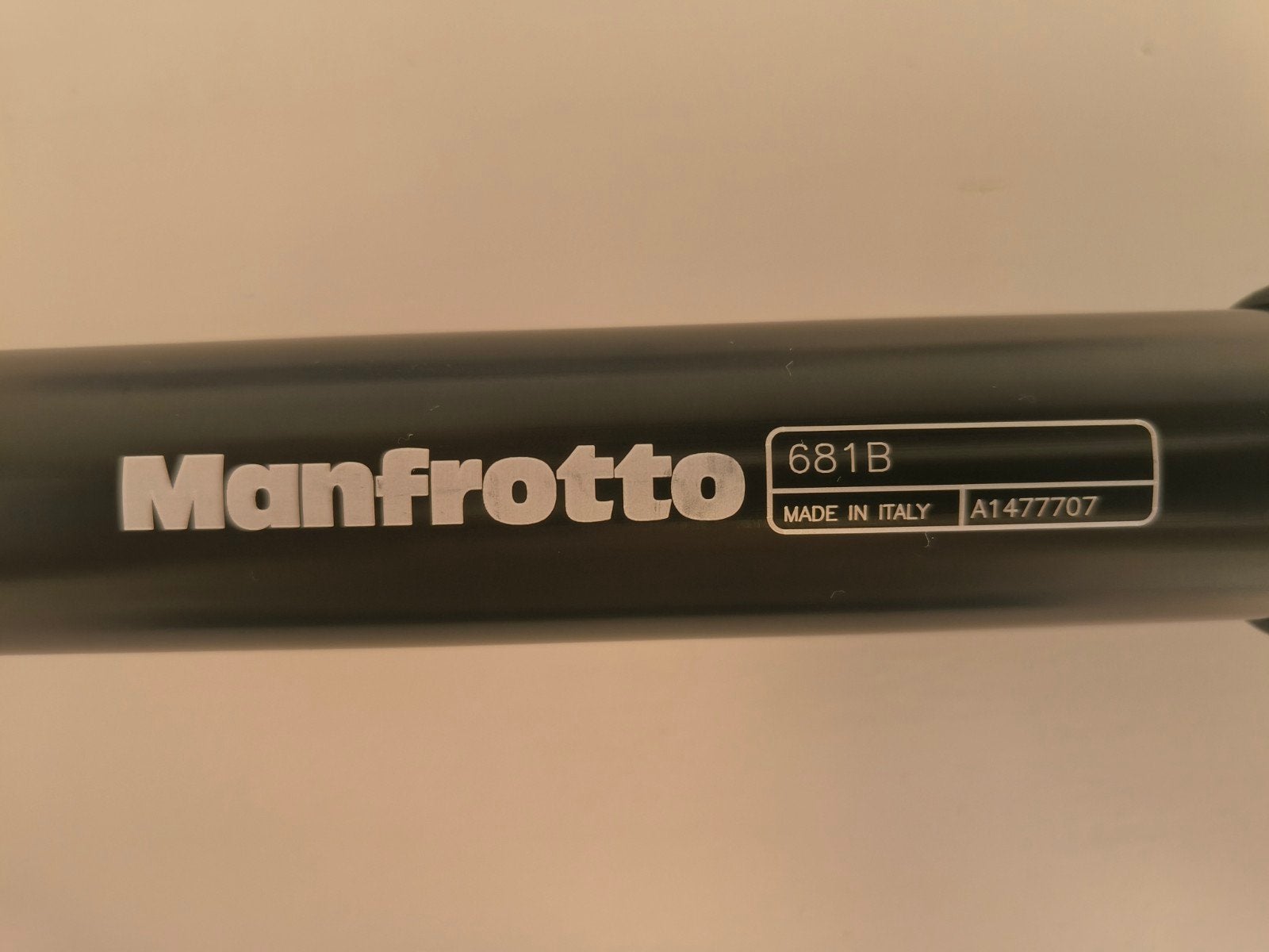 Bijna niet gebruikte monopod Manfrotto. Italiaanse makelij., Audio, Tv en Foto, Ophalen of Verzenden, Zo goed als nieuw, Telelens