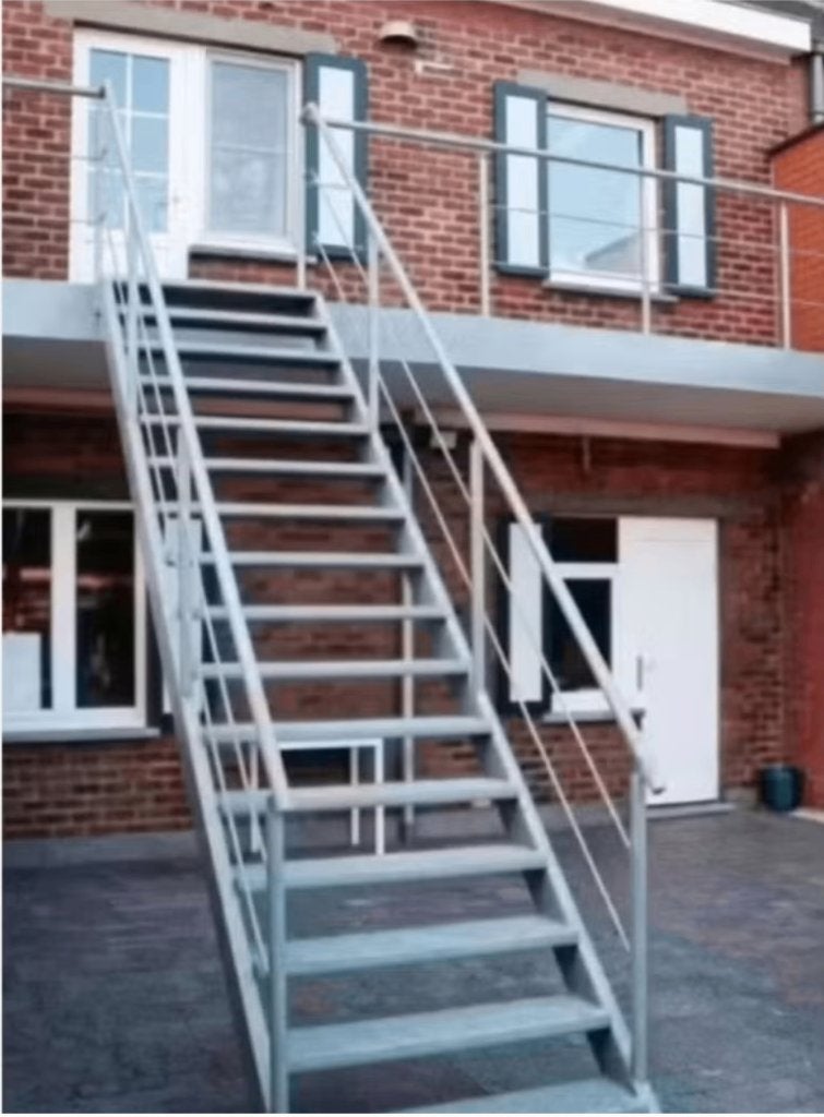 aluminium trap, Doe-het-zelf en Bouw, Ophalen, Gebruikt, Trap