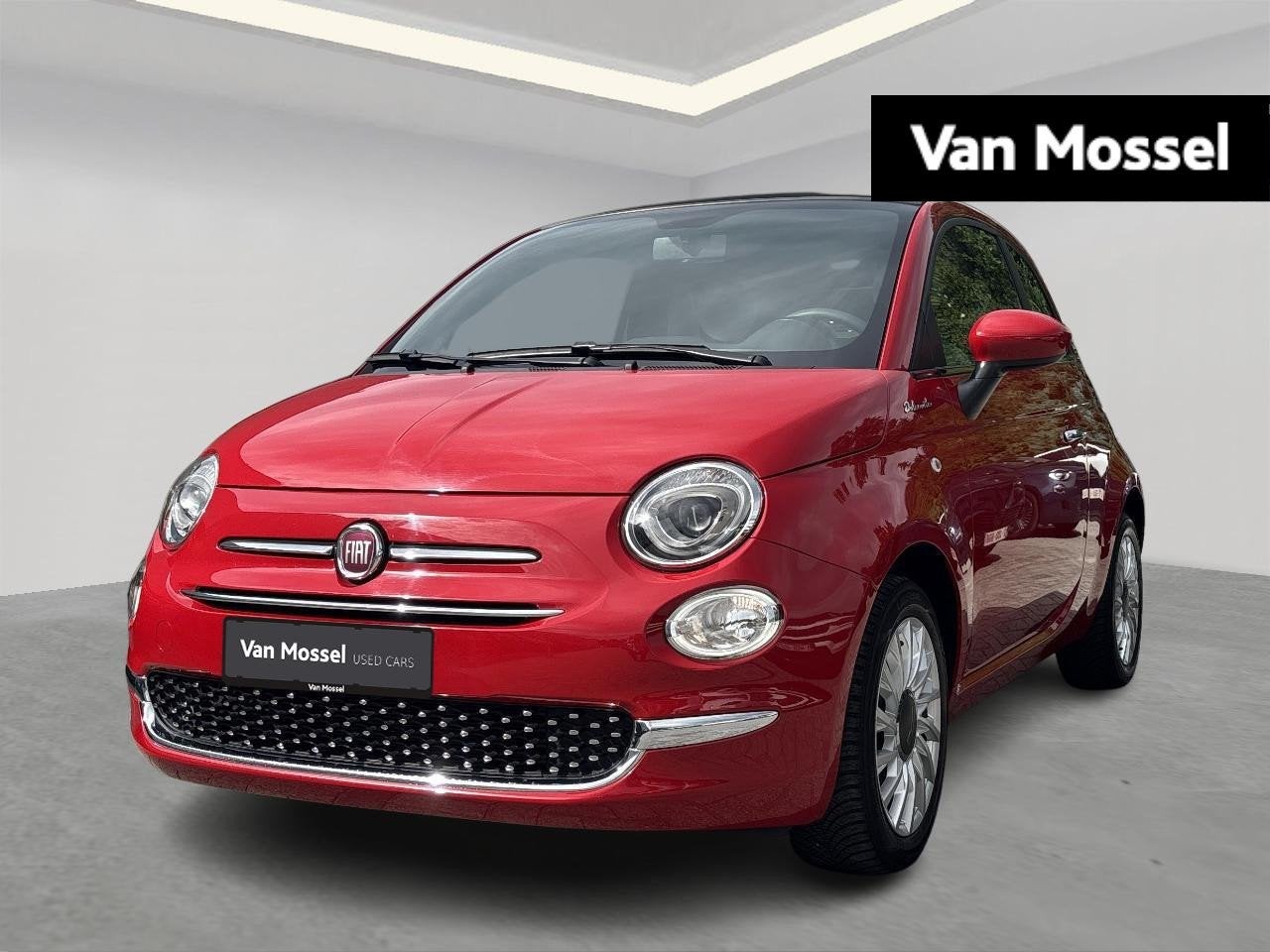 Fiat 500C 1.0 Hybrid 70 Dolcevita, Autos, Fiat, Rouge, Achat, 1055 kg, 2 portes